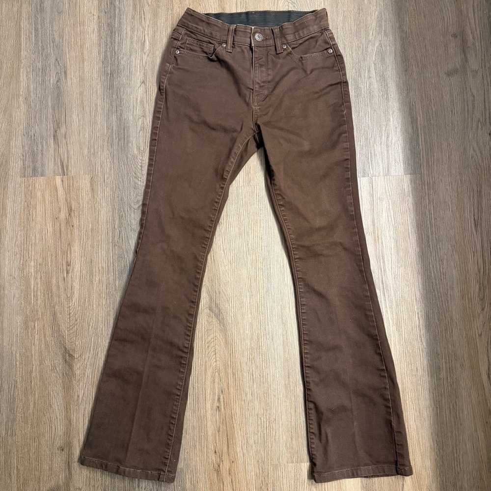 Brown Flare Women's Jeans